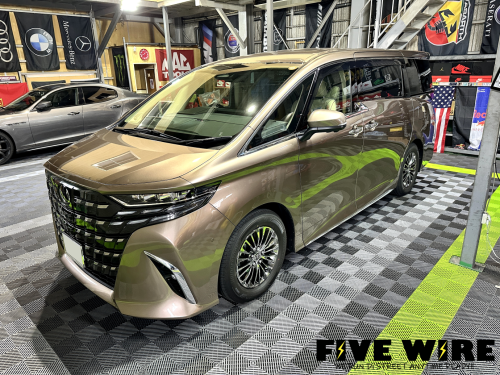 40アルファードにIGLA ALARM＆KVANT！