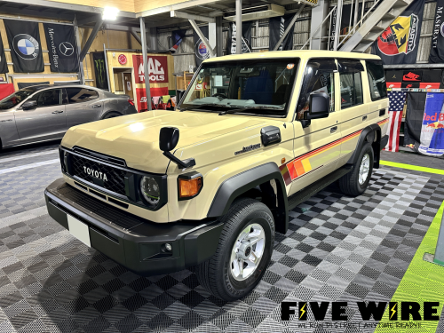 再々販ランクル70に最上級Grgoセキュリティ！