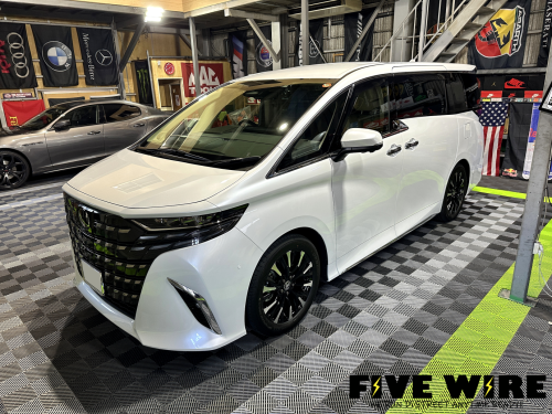 40アルファードにオーサーIGLA ALARM！