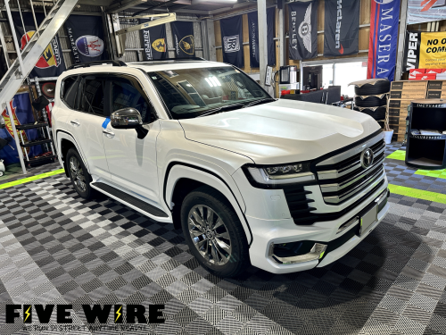 ランクル300後期にAUTHORイグラアラーム！