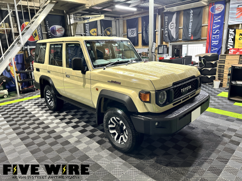 再々販ランクル70に最上級Grgoセキュリティ！