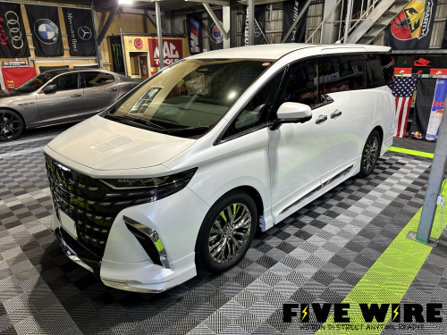 40アルファードPHEVにオーサーIGLA ALARM！