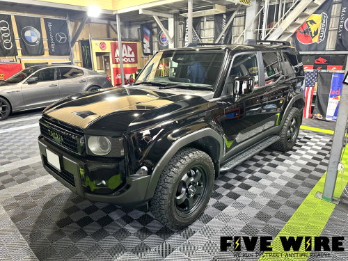 ランドクルーザー250にAUTHORイグラアラーム！