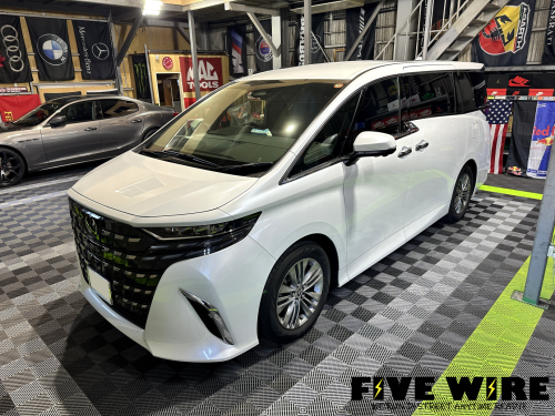 40アルファードHEVに最上級Grgoセキュリティ！