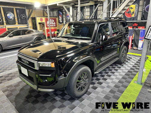 ランドクルーザー250にAUTHORイグラアラーム！