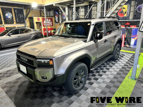 ランクル250にイグラアラーム＆キーレスブロック！