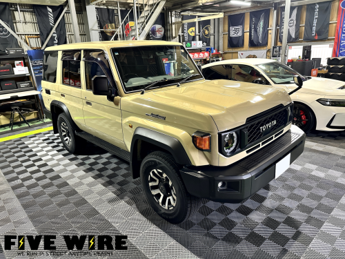 再々販ランクル70に最上級Grgoセキュリティ！