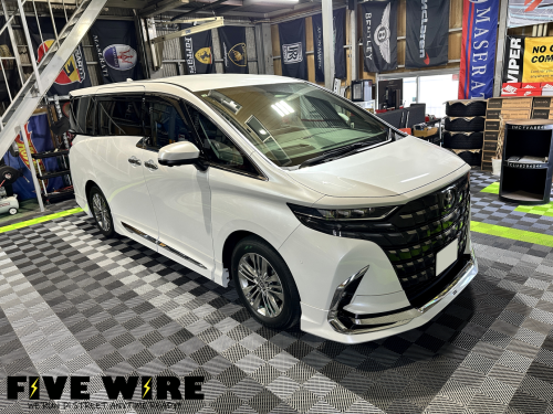 40アルファードにAUTHORイグラアラーム！