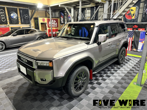 ランドクルーザー250にAUTHORイグラアラーム！