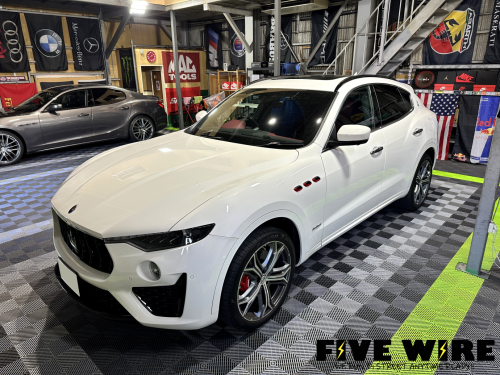 マセラティ レヴァンテにオートライトキャンセラー！