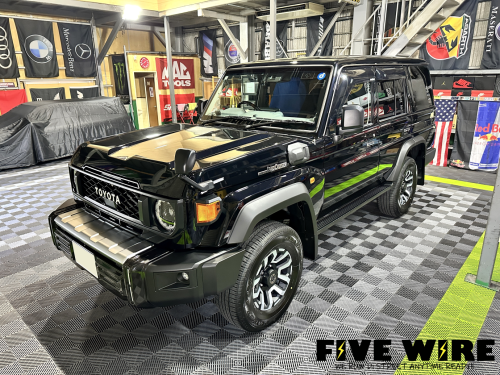 再々販ランクル70にAUTHORイグラ2プラス！