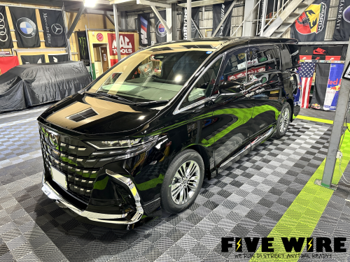 40アルファードにオーサーIGLA ALARM！