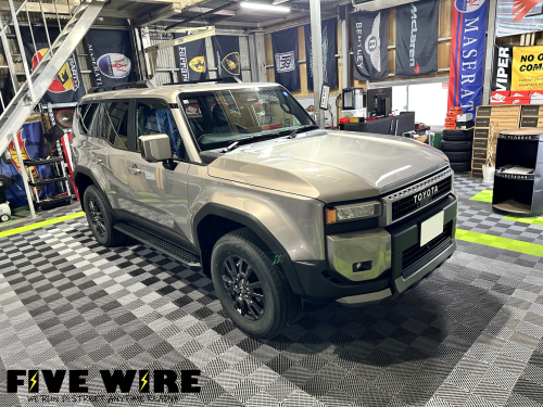 ランクル250にオーサーIGLA ALARM！