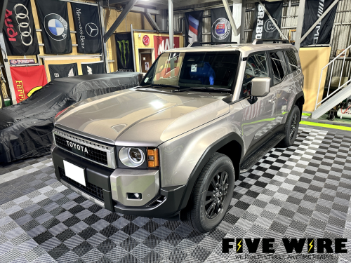 ランクル250にオーサーIGLA ALARM！