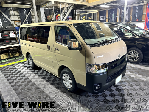 新型ハイエース9型にAUTHORイグラ2プラス！