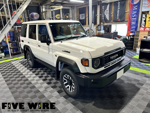 再々販ランクル70に最上級Grgoセキュリティ！