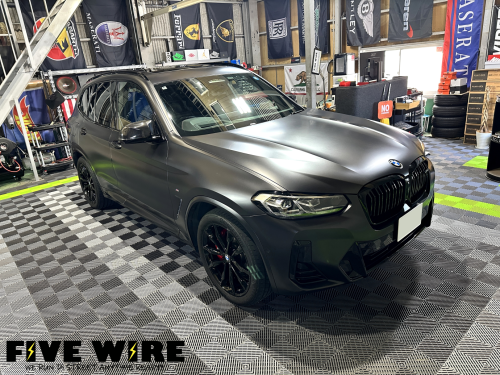 BMW X3 M40dにAUTHORイグラ2プラス！