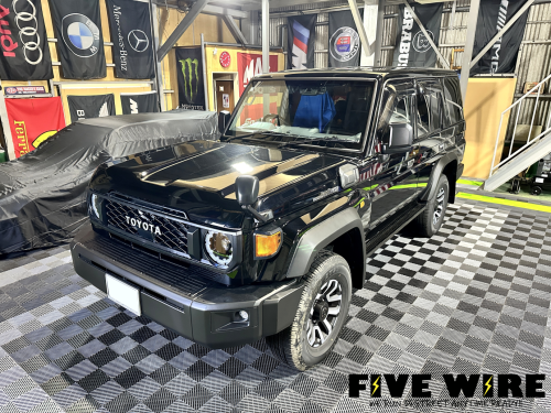 再々販ランクル70に最上級Grgoセキュリティ！