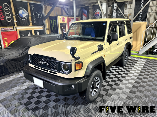 再々販ランクル70に最上級Grgoセキュリティ！