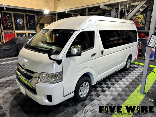 8型ハイエースにスマートキー連動Grgo＆IGLA！