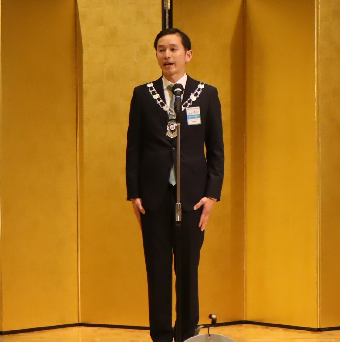 新年互礼会 松野理事長 挨拶