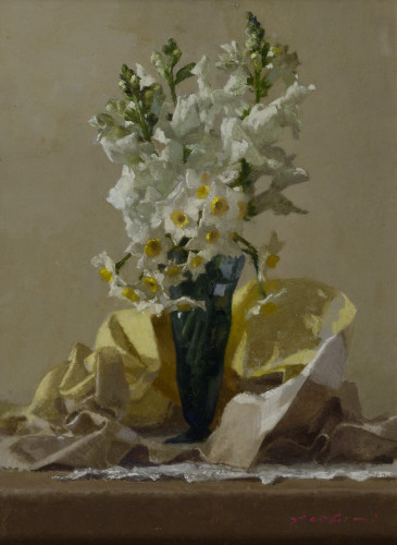 白い花（？） 2010 油彩 キャンバス P8.jpg
