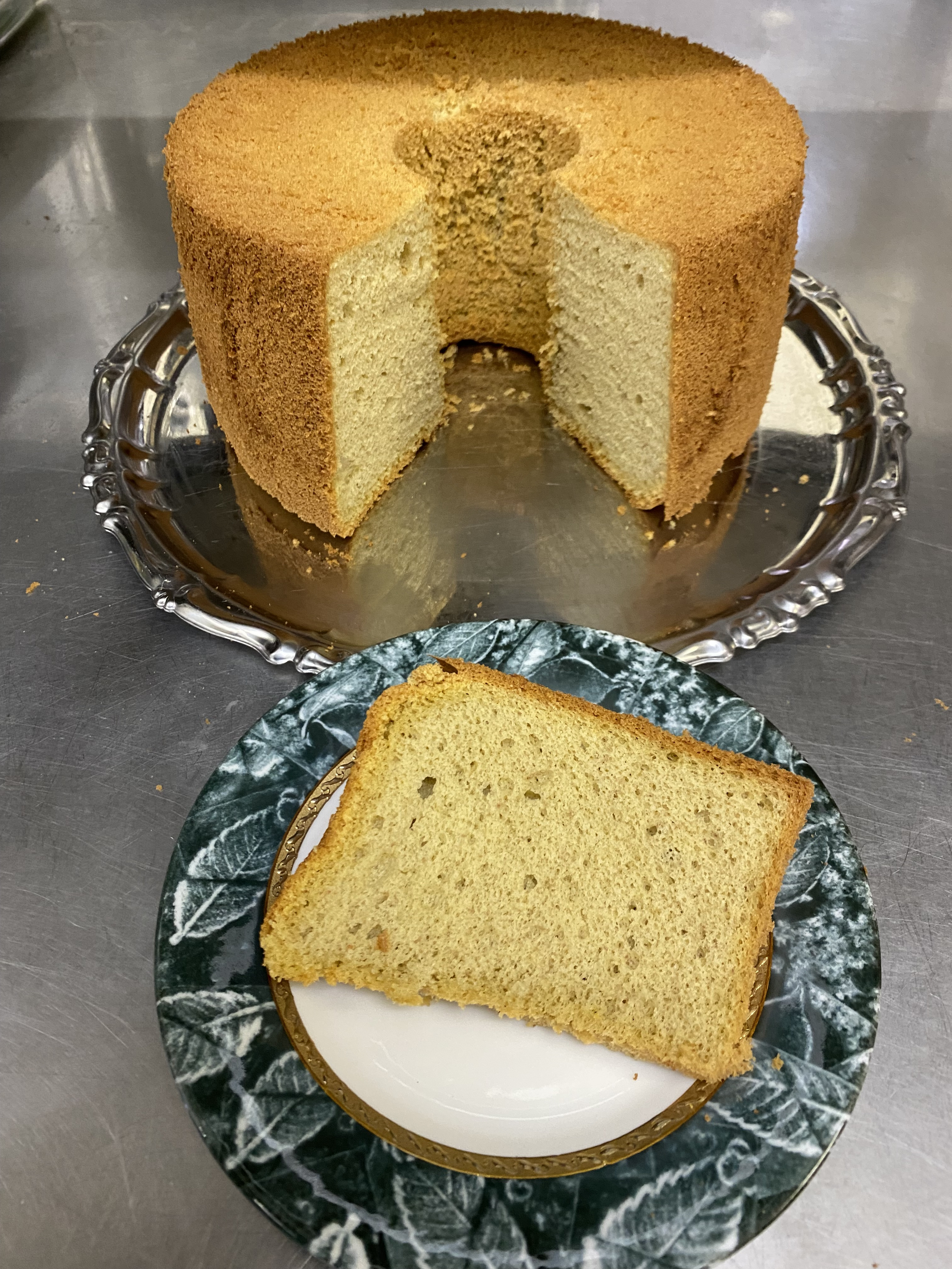 ふわっとしっとり♪ ノンオイルそばシフォンが新登場！