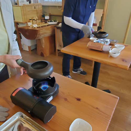 【イベント・体験】ほうじ茶づくり体験（5/25）の予約受付開始しました
