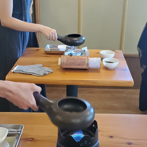【イベント・体験】ほうじ茶づくり体験（7/27・8/24）の予約受付開始しました