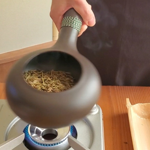 ほうじ茶づくり体験