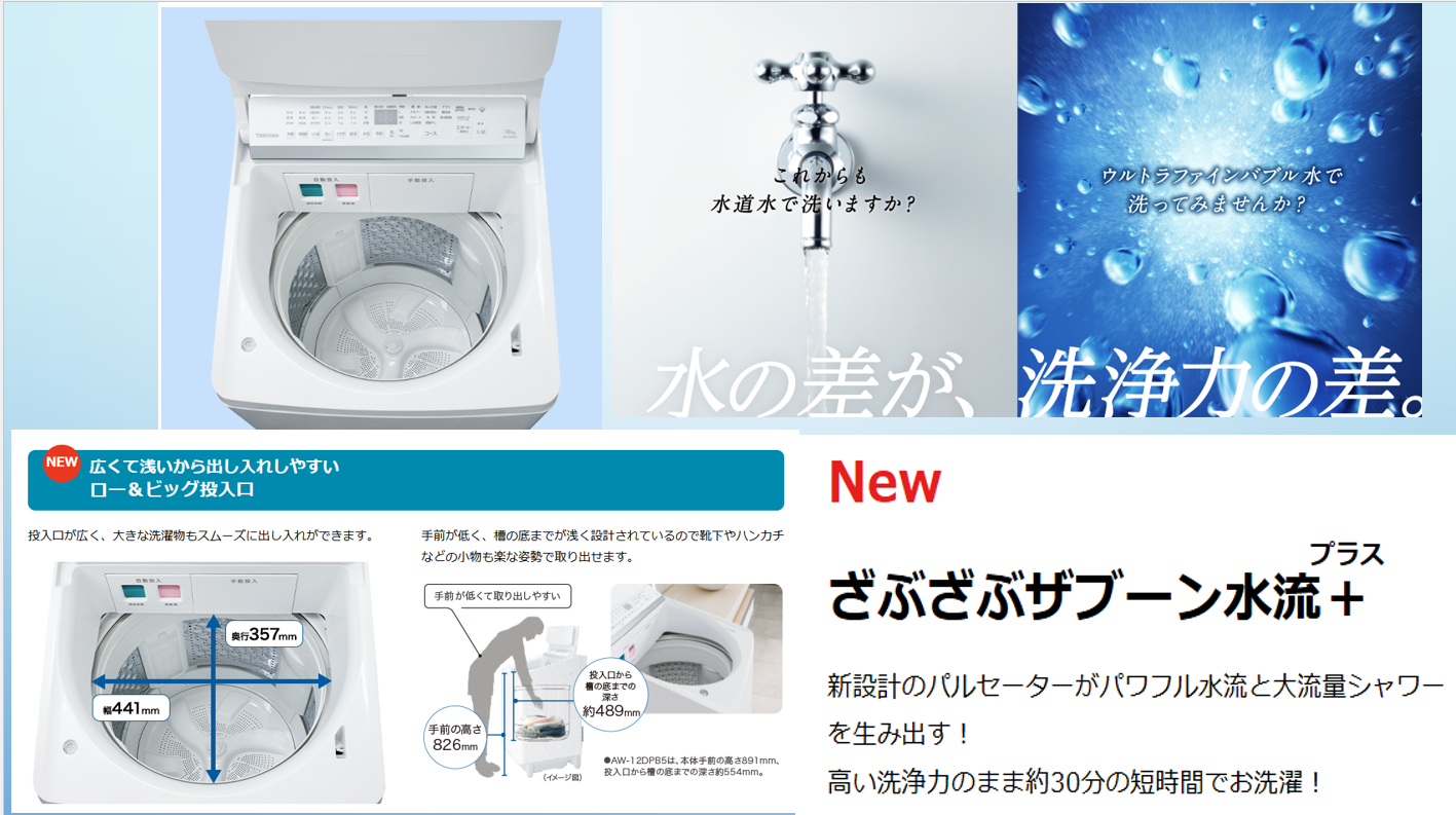 🤔🤔🤔洗濯物が出しやすい洗濯機ありませんか？🤔🤔🤔