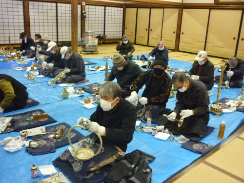 お正月に向けてお磨き