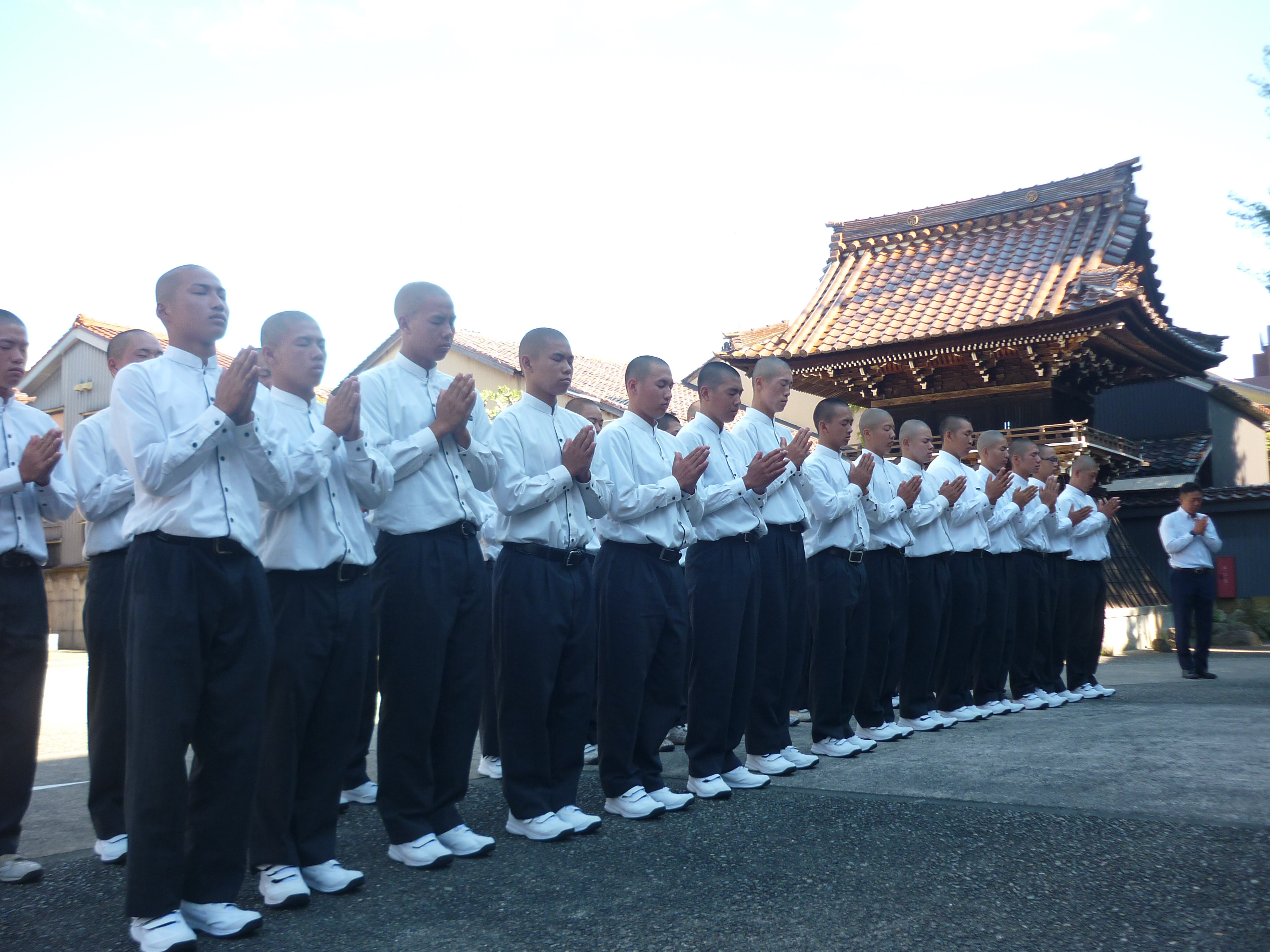甲子園に向けての決意奉告式