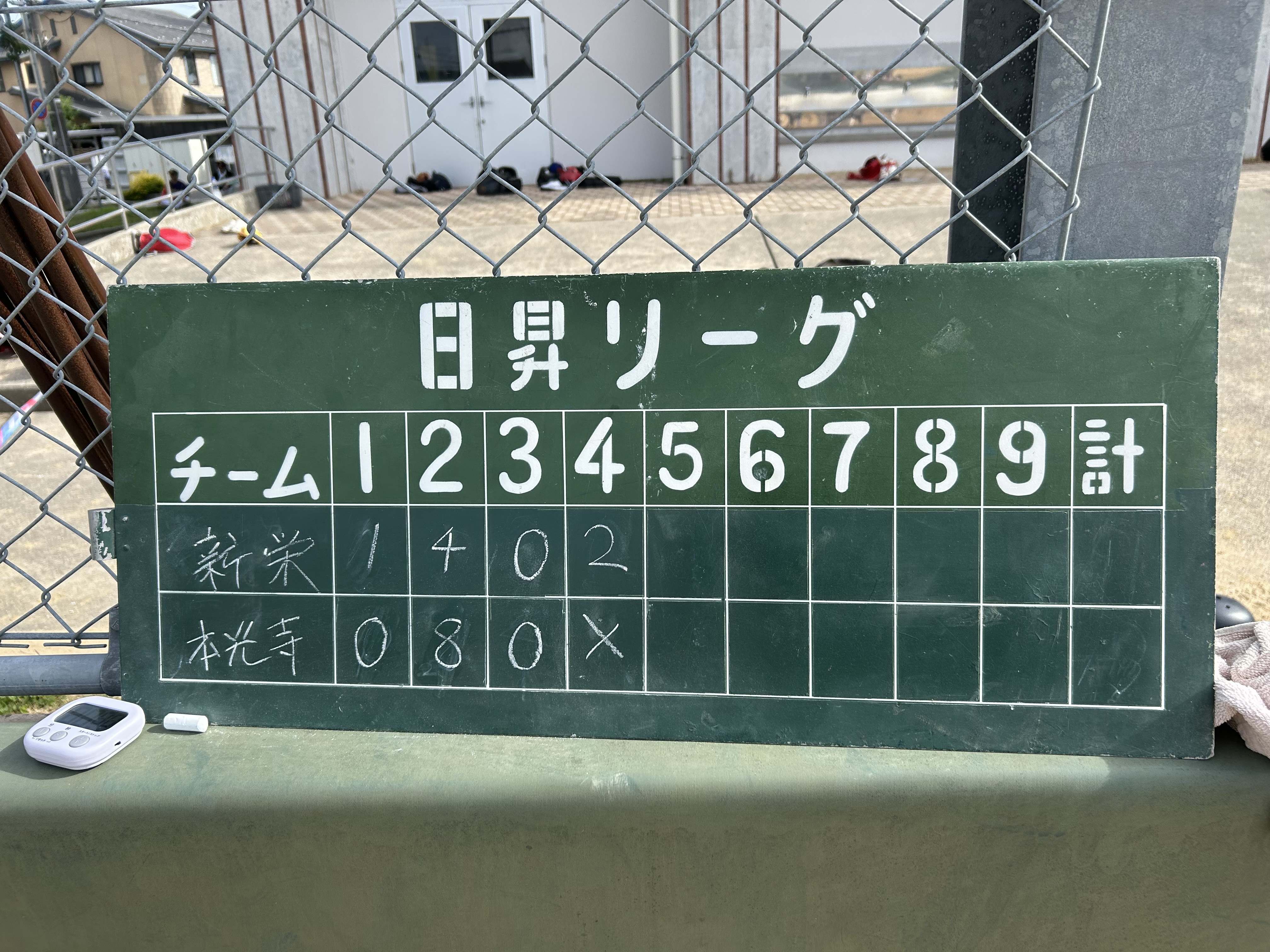 早朝ソフト　ＶＳ新栄