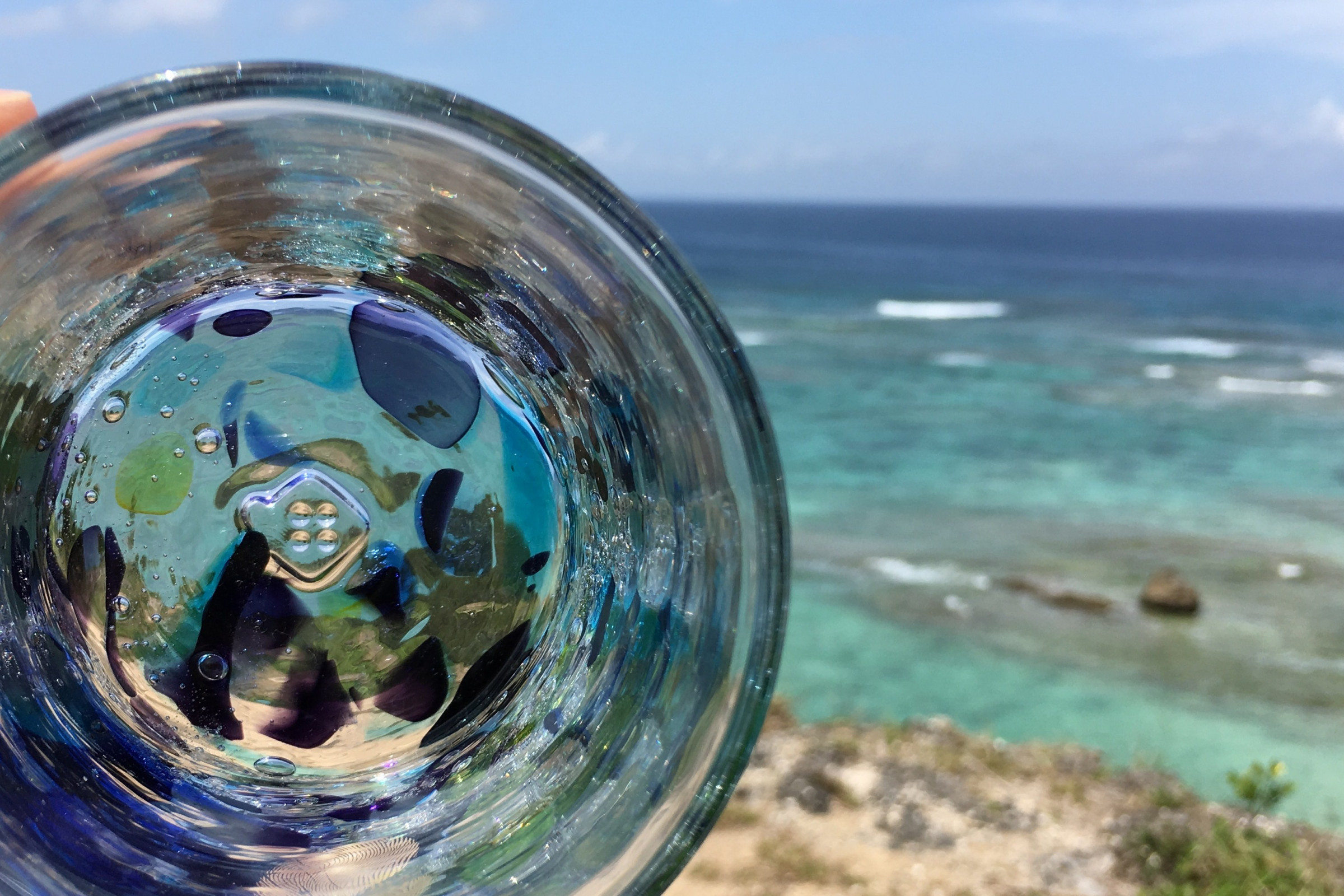 琉球ガラス体験 Ryukyu Glass Works 海風