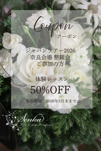 体験レッスン50%OFF