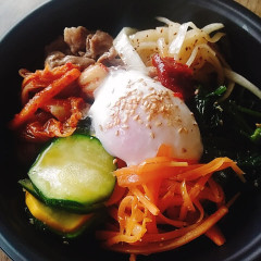 旬野菜の石焼きビビンバセット