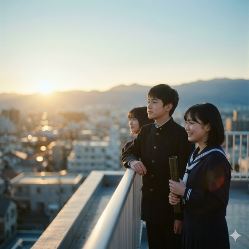 中学生 卒業のご報告