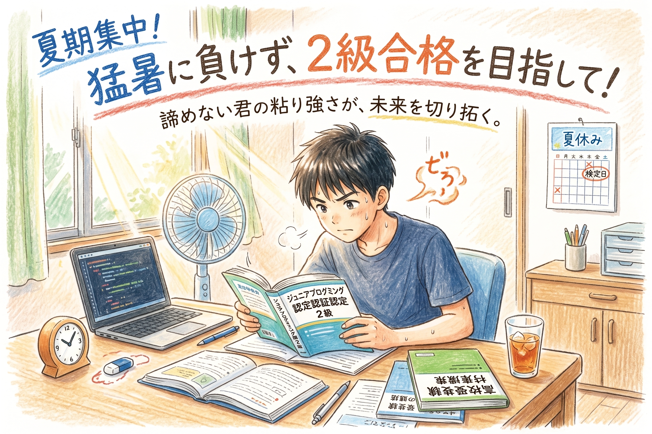 努力が実を結びました！ ジュニア・プログラミング検定 合格おめでとう！