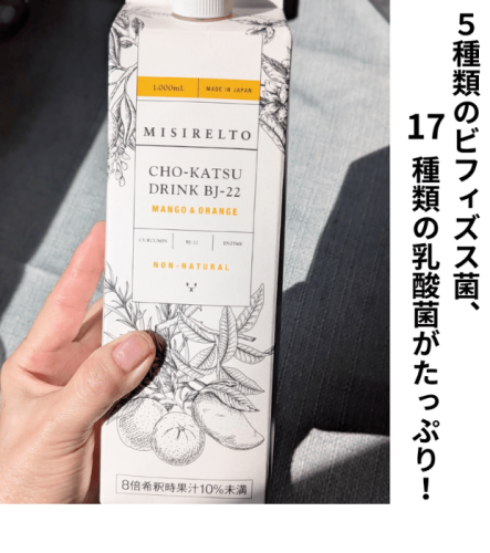 【暑い日にオススメ】サッパリ美味しい〜マンゴー味腸活ドリンク入荷！