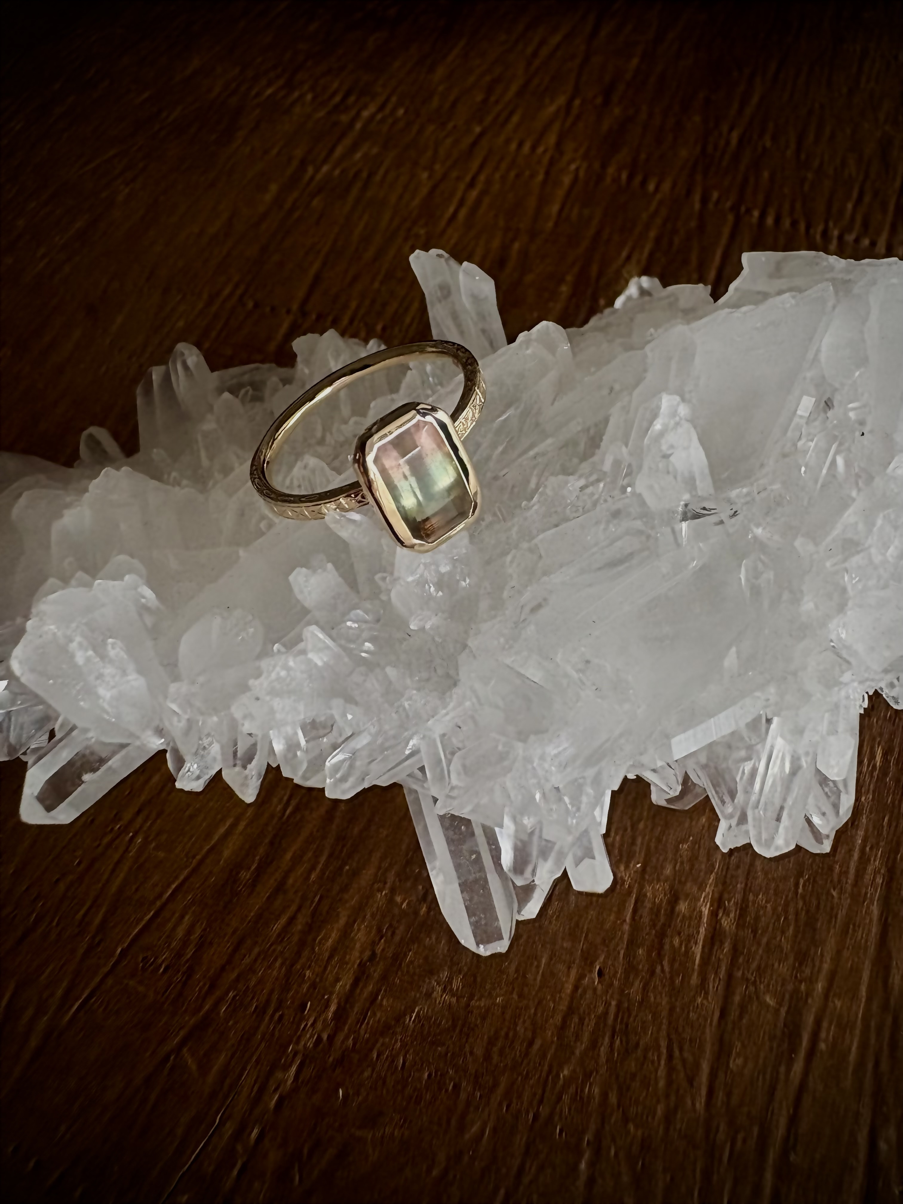 秋色フルオライト