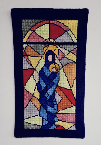 下絵済み刺繍布