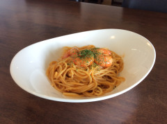 エビのビスクソースパスタ