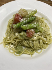 今週の季節のパスタ　9/7~9/11：冷製ジェノベーゼ　＊9/11で終了