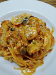 季節のパスタ（トマトクリームソース）　12/11-12/15