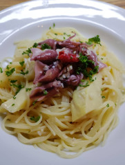 今週の季節のパスタ（ペペロンチーノ）　2/26-3/2