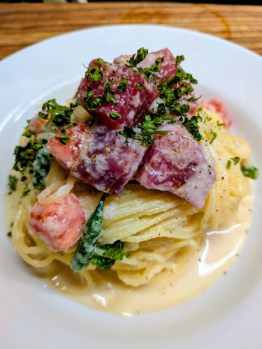 マグロとインゲンの冷製パスタ.jpg