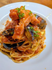 今週の季節のパスタ（トマトソース） 8/27-8/31