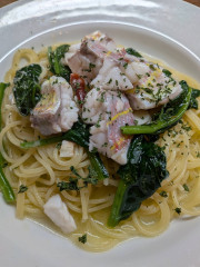 今週の季節のパスタ（ペペロンチーノ）　10/1-10/5