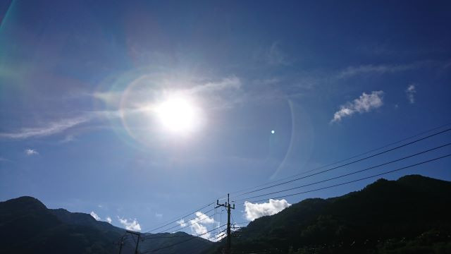 文月の空